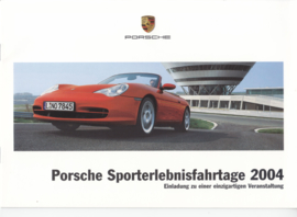 Sporterlebnisfahrtage brochure, 12 pages, 02/2004, German language