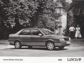 Lancia Dedra 2.0 i.e. Kat, press photo, Germany, 9/1989