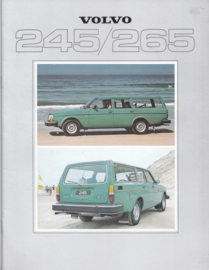 245/265 Estate brochure, 22 pages, Dutch language, 1979