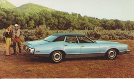 Montego 4-Door Pillared Hardtop, US postcard, standard size, 1973