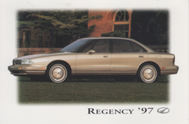 Regency, US postcard, continental size, 1997