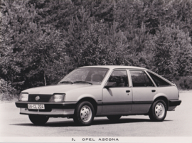 Opel  Ascona,  press photo, Germany, 1984