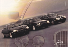 program 3 models, large postcard, 16 x 11 cm, Turin motorshow 2000