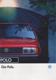 Polo brochure, A4-size, 40 pages, German language, 09/91