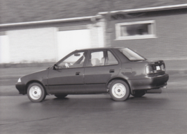 Suzuki Swift Sedan, press photo, Belgium, 1990