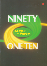 Program Ninety/One-Ten brochure, 20 pages, about 1993, German language
