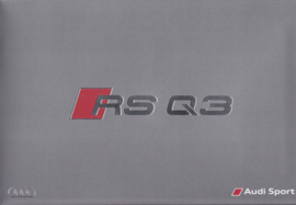 RS Q3 brochure, 12 pages, 02/2016, A4-size, in gray sleeve, German language