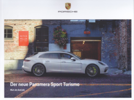 Panamera Sport Turismo brochure, 40 large pages, A4-size, 03/2017, German language