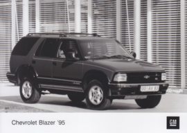 Chevrolet Blazer - press photo - Europe (export) - 1995