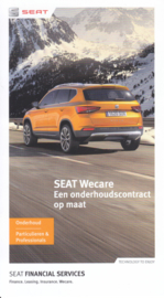 WeCare folder, 6 small pages, 11/2016, Dutch language (Belgium)