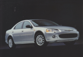 Sebring Sedan, A6-size postcard, about 2002, issue Chrysler Europe