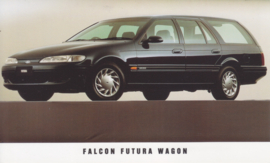 Falcon Futura Wagon, standard size postcard, Australia, 2000s