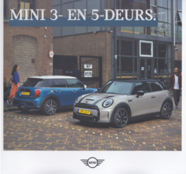 Mini 3- & 5 Door brochure, 16 pages, Dutch language, 3/2021
