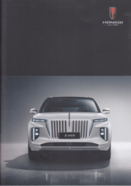 Hongqi E-HS9 brochure, 24 pages, 2023, Dutch language