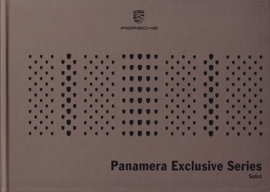 Panamera Exclusive Series brochure, 56 large pages (A4), 10/2014, Dutch language