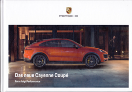 Cayenne Coupé brochure, 104 pages, 08/2019, hard covers, German language