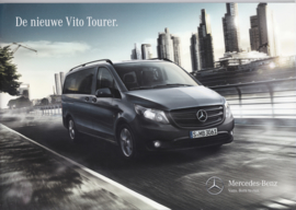 Vito Tourer passenger van brochure, 40 pages, 09/2014, Dutch language