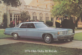 Delta 88 Royale, postcard, USA, 1976