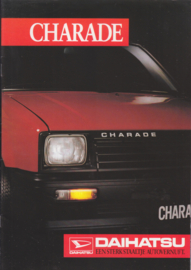 x Charade brochure, 12 pages., about 1984, A4-size, Dutch language
