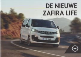 Zafira Life brochure, 28 pages, 04/2019, Dutch language