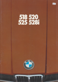 518/520/525/528i brochure, 40  pages, A4-size, 2/1977, Dutch language
