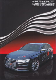 S6 Avant SKN Tuning  brochure, 4 pages, 11/2013, German, DIN A5-size