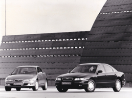 Mazda Xedos 6 & 9 Sedan, press photo, Germany, 9/1993