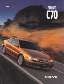 C70 Coupe brochure, 30 pages, 2/1999, Swedish language