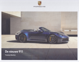 911 Carrera Coupe & Cabriolet brochure, 60 large pages, 01/2019, Dutch, hard covers