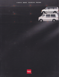 Vans brochure, 36 pages, 1994, USA, English language