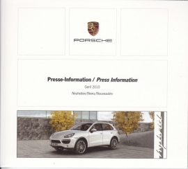 Porsche Press Kit Geneva 2010, DVD with pictures & small booklet, factory-issued,  German/English/French