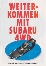 Program 4WD brochure, 16 pages, German language, 2/1997, Swiss