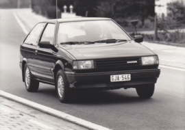 Hyundai Pony Olympic Hatchback, press photo, Belgium, 1988