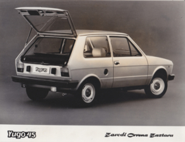 Yugo 45, press photo, Belgium, c1984