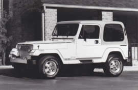 Jeep Wrangler Laredo, press photo, Dutch, 1988