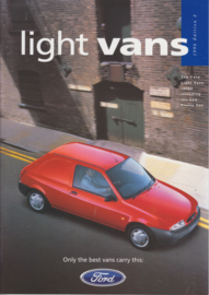 Light Vans UK brochure, 52 pages, 09/1996, English language