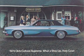 Cutlass Supreme, postcard, USA, 1973