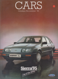 Cars UK all model brochure # 102, 132 pages, 10/1984, English language