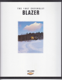 Blazer sales brochure, 34 pages, 07/1996, English language, USA