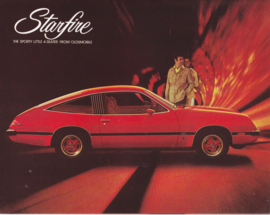 Starfire folder 1975, 4 pages, USA