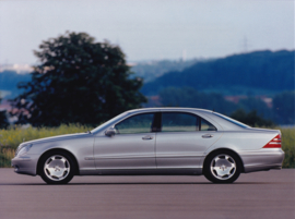 Mercedes-Benz S-Class Sedan V12 & CDI, press photo, Germany, 9/1999, IAA