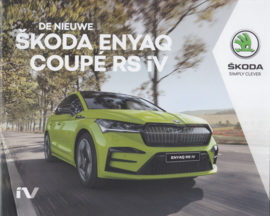 Enyaq Coupé RS iV brochure, 28 pages, Dutch language, 2022