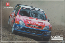 Citroën WRC FIA World Rally Championship, sticker, 15 x 10 cm