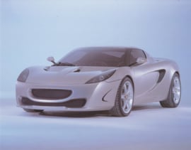 Project M250 concept car, 2 page leaflet, 25 x 19,5 cm, factory-issued, English