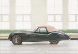 XK 120 Convertible, continental size postcard, Bildermeister, 01/2013