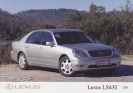 Lexus LS 430 Sedan - press photo - 2/2001 - Netherlands