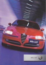 147 Hatchback leaflet, 2 pages, 04/2004, Swedish language