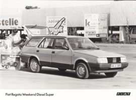 Fiat Regata Weekend Diesel Super, press photo, Germany, 9/1985