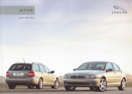 X-Type Saloon/Estate brochure, 52 pages, 2006/2007, Dutch language