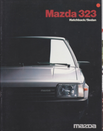 323 Sedan/Hatchback brochure, 22 pages, 11/1982, Dutch language